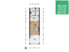 新上!一房一厅带院子,黄兴路500米,看房有钥匙