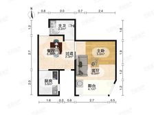 主卧朝南,得房率高,居家装修,小区景观位置