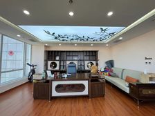 朝阳东三环呼家楼地铁万通中心 687平精装遗留带家具出租