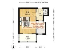 河北区建昌道二片3楼 私产一室小户型可贷/款