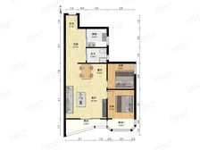 电梯房,大开间,主卧朝南,近商圈,繁华地段