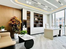 国贸CBD核心天阶大厦279平精装带家具4隔间+18工位出租