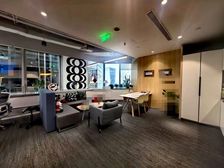 东三环地标 嘉里中心203平精装带家具4隔间+18工位出租