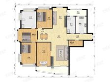国宾傍02年小区中区全明户型正看小区花园