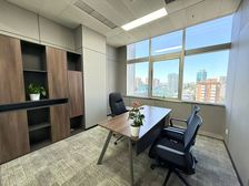 三元桥商圈地铁静安中心875平精装8隔间80工位带家具出租