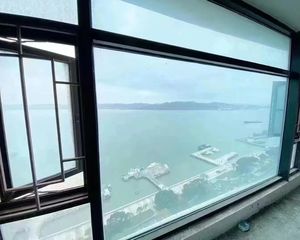 自盘 海滨路海岸明珠君庭 全海景白坯房205平方4房2厅3卫
