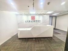 东二环朝阳门地铁 华普国际大厦460平精装9隔间16工位出租