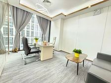 东四环青年路大悦城 达美中心182平精装2隔间12工位出租