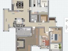 正南水清木华4室2厅精装修