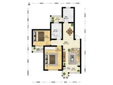 嘉泰花园公寓 99平2居 南北向简装修 方便看房