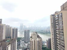 南滨路看江房源推荐长嘉汇。看重庆最美夜景350万 保真!