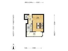 月牙河地鉄站5号线旁,河北二片,非顶楼,私产一室,可贷/款