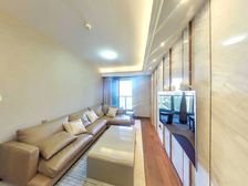 宁波新世界,24楼01户型,精装修软装配置拎包入住,边套