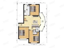 边套小三房,小区中间位置,不吵,精装拎包入住