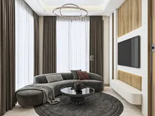 安塔利亚居泽洛巴带游泳池的公寓