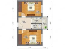 万新村 地铁上盖 五楼两室 毛坯 企业产 32万 随时看房