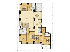 维科月湖花园 精装修 大平层 月湖美景房 285平5楼