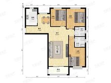 主卧朝南,环境优美,交通便利,居家装修