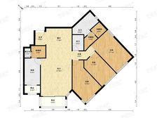 嘉里华庭前排大三房带车位