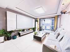 精装婚房 中间楼层 万达广场F区 126平 南北通 有赠送