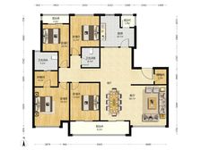 正南陆家嘴锦绣前城4室2厅