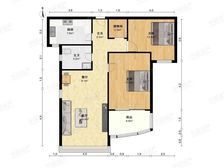 达安花园三期高区全南全明,老静安地铁口,户型正阳光视野佳