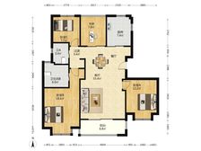 (本人专售东方公馆)云玺新里!洋房!精装60万!地暖!空调