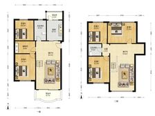 南北通透飞旺家园5室4厅