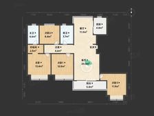 一品滨江湾西区4室2厅2卫南朝向450.0万元/套出售