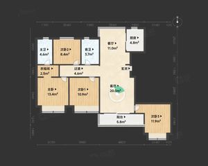 一品滨江湾西区4室2厅2卫南朝向450.0万元/套出售