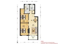 东旺公寓 86平2居 中间楼层,看房随时接待