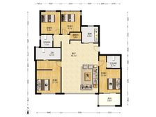 万科出品滨河道奢华大平层装修50万未住人