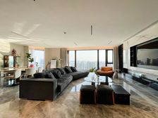 江山万里三期 大平层 直面鄞州公园实拍图片 看房方便