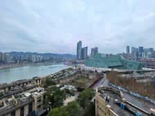 江北嘴头排两江交汇全景 寰宇天下观澜苑B区 大平层精装