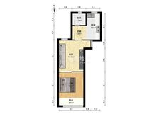 小区中心位置,主卧朝南,得房率高,装修齐全