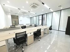 38元租地铁口卓越243平办公室,高层精装修视野无限好