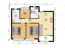 2017年次新房南北户型位置好,采光好,南边无遮挡标杆小区