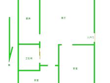 南北通透南华园四区2室1厅