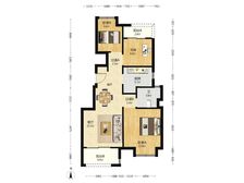 御官山洋房 好楼层 全新毛坯 诚心出售 温馨三房