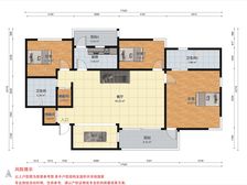 祥和名邸 135.51平3居 东南北向中装修 着急出售