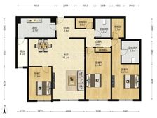 上新全南向!三元桥学区 凤凰城 精装3居+3衣帽间