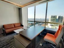 东三环国贸双地铁 建外SOHO写字楼289平精装遗留带家具