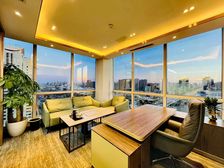 东三环国贸双地铁 建外SOHO写字楼328平精装遗留带家具