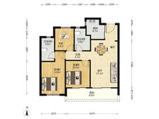 绿城物业升级装修包 视野开阔 看房方便