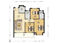 口旁 开发商次新小区 精装交付从未入住