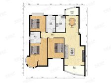 一梯两户,电梯房,户型正气,房东诚心卖,价格可谈税费各付