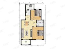 一梯两户,客厅朝南,品质小区,简欧轻奢,刚需好房