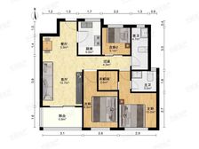 上大品质天花板,自带游泳池,健身房,精装全送,人车分流