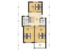 正南绿川小区3室1厅