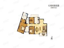 位置好,安静,3+1户型,大宽厅,高区,景观阳光都好